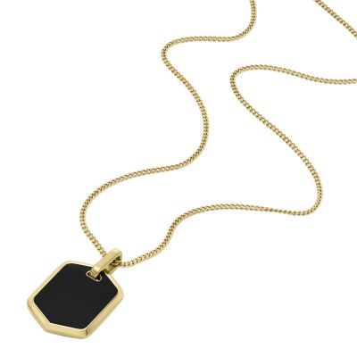 Kette Elliott Anhänger lackiert schwarz - JOF01065710 - Watch Station