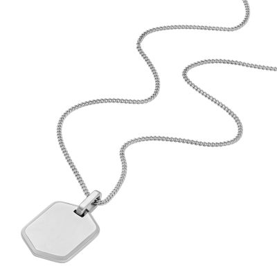 Elliott Stainless Steel Pendant Necklace