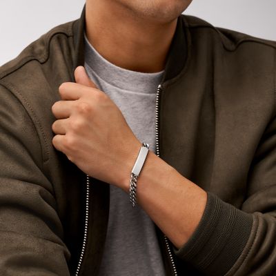 Elliott Stainless Steel ID Bracelet