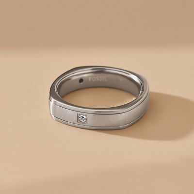 Fathers Day Stainless Steel Band Ring