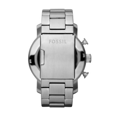 Fossil nate outlet stainless steel watch