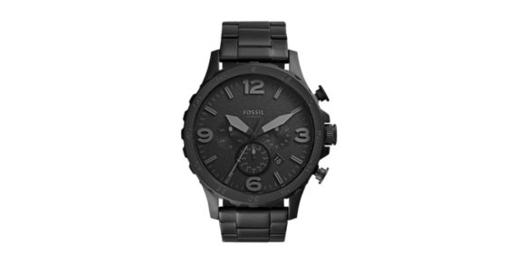 fossil q nate black