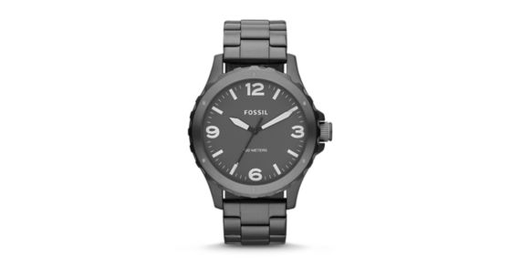 fossil watch iced out