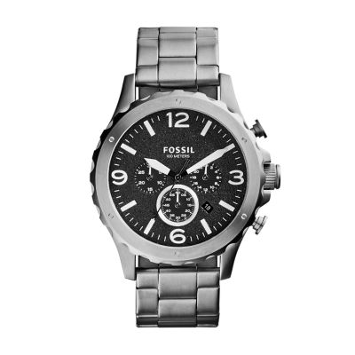 Nate chronograph 2025 stainless steel watch