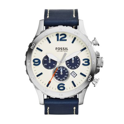 Fossil hot sale navy watch