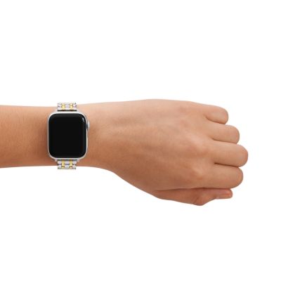 kate spade new york two tone stainless steel band for apple watch