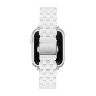 michael kors white ceramic watch band