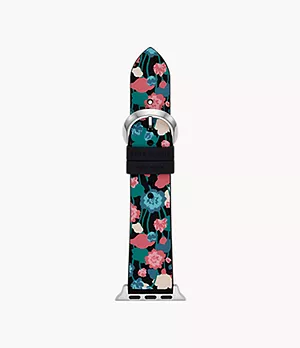 kate spade new york floral silicone 38mm/40mm/41mm band for Apple Watch®