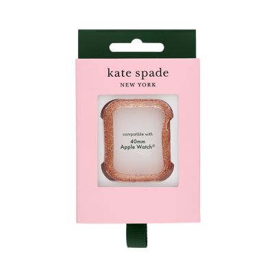 Kate Spade New York Rose Gold Glitter 40mm Bumper for Apple Watch® -  KSS0115 - Watch Station