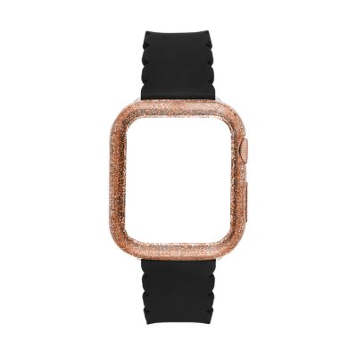 Rose gold glitter apple hotsell watch band