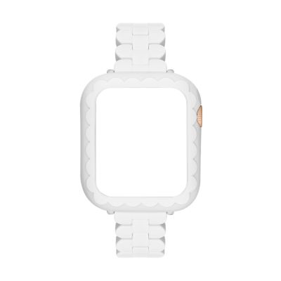 Apple watch 2024 white ceramic band