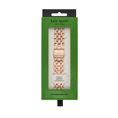 Kate spade apple watch band rose gold stainless online steel