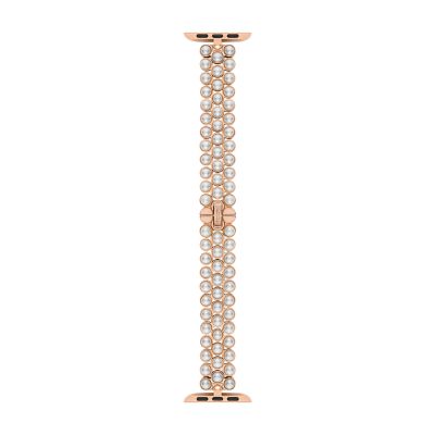 Pearl apple watch hot sale band rose gold