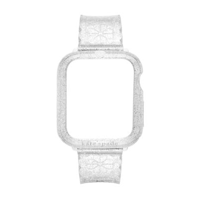 Apple watch white online silver