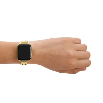 Kate spade apple 2025 watch band gold