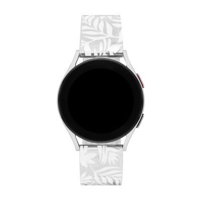 kate spade new york clear and white polyurethane band for apple