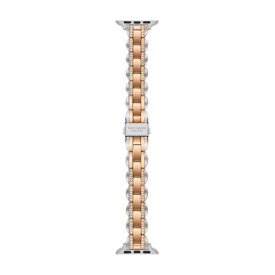 kate spade new york two-tone stainless steel band for apple watch 