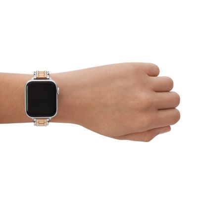 kate spade new york two-tone stainless steel band for apple watch 