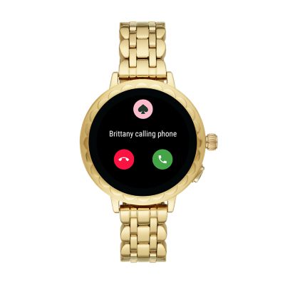 kate spade smartwatch with iphone