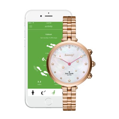 kate spade new york holland hybrid smartwatch