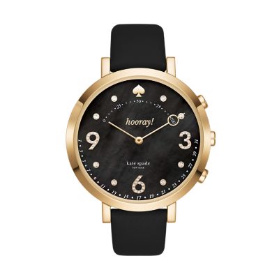 kate spade new york gold-tone and black 