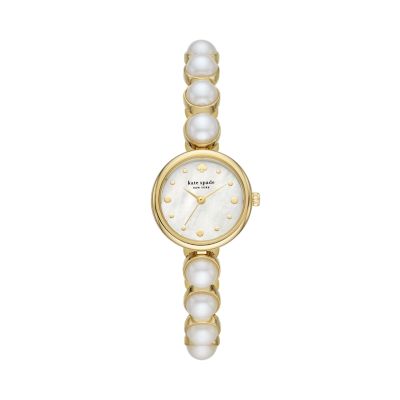 kate spade new york monroe pearl bracelet watch - KSW1687 - Watch 