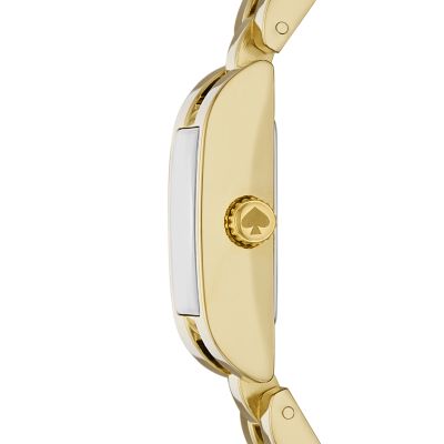 kate spade new york brookville gold-tone stainless steel watch