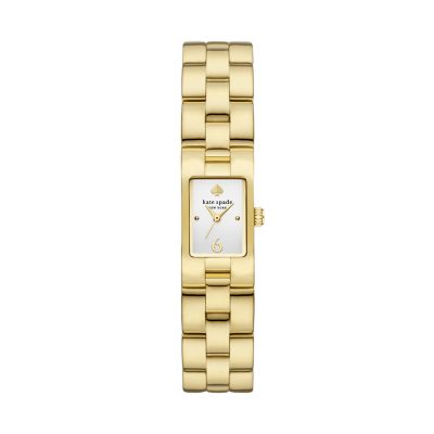 kate spade new york brookville gold-tone stainless steel watch