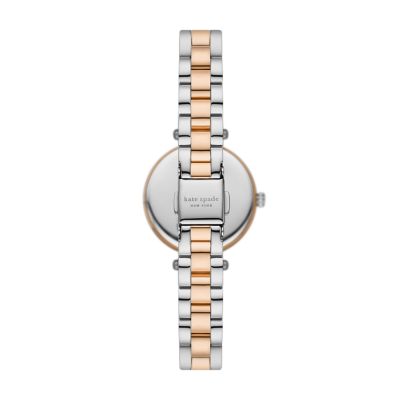 Kate Spade New York Holland Three-Hand Two-Tone Stainless Steel