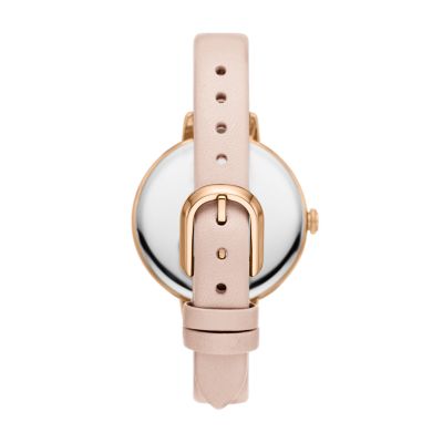 kate spade new york metro three-hand navy leather cocktail watch - KSW9051  - Watch Station