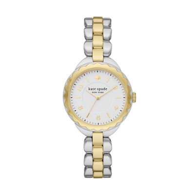 Kate Spade New York Women's Morningside Three-Hand Two-Tone Stainless Steel Watch - Gold / Silver