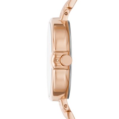 kate spade new york chelsea park three-hand date rose gold