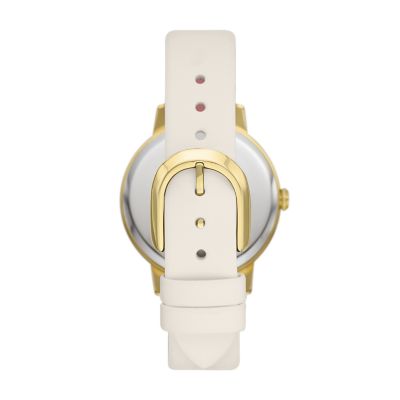 kate spade new york monroe three-hand gold-tone stainless steel and brass  watch - KSW1787 - Watch Station