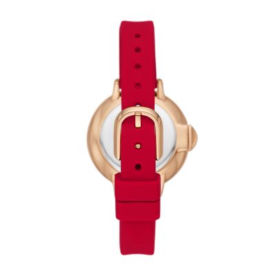 Kate spade red watch best sale