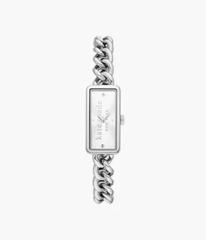 kate spade new york rosedale three-hand stainless steel watch