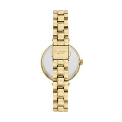 kate spade new york holland gold-tone stainless steel watch