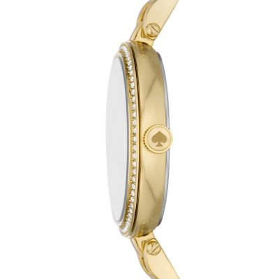 kate spade new york holland gold-tone stainless steel watch