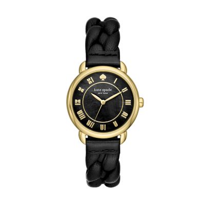 Black colour ladies discount watch