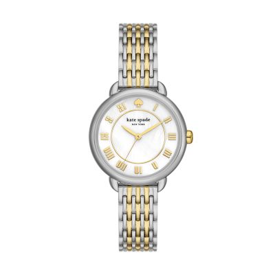 Kate Spade New York Women's Lily Avenue Two-Tone Stainless Steel Watch - Gold / Silver
