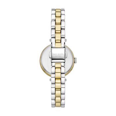 kate spade new york holland two tone stainless steel watch