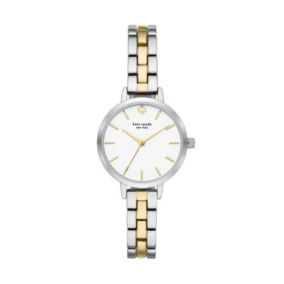 Kate Spade New York Women's Metro Three-Hand Two-Tone Metal Watch - Multi