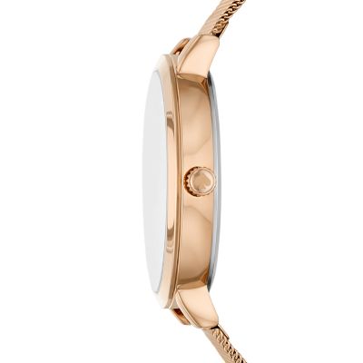 Kate spade monterey watch rose gold best sale