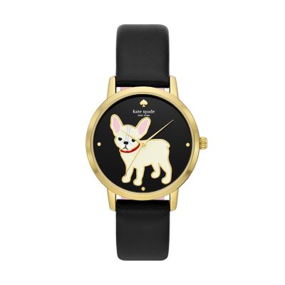 Kate spade boston terrier on sale watch