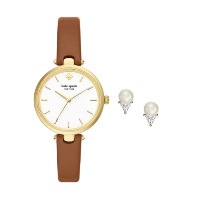 kate spade new york holland watch and earring set KSW9044SET