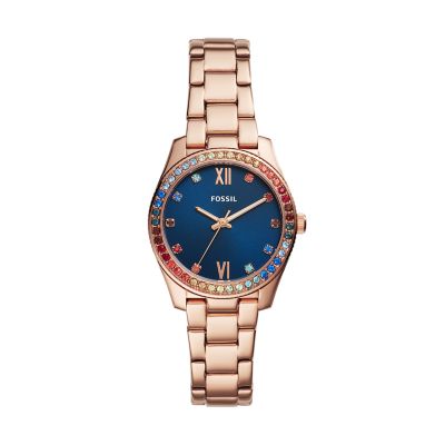 Fossil rainbow online watch