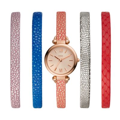 Women's interchangeable watch on sale set