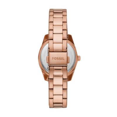 Fossil rose gold online watches