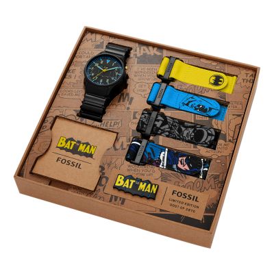 Fossil batman 2024 watch limited edition