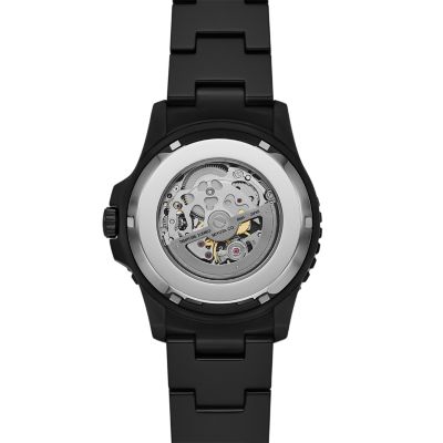 Limited Edition Fb-01 Automatic Black Ceramic Watch - LE1130 - Fossil