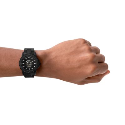 Black ceramic watch clearance fossil